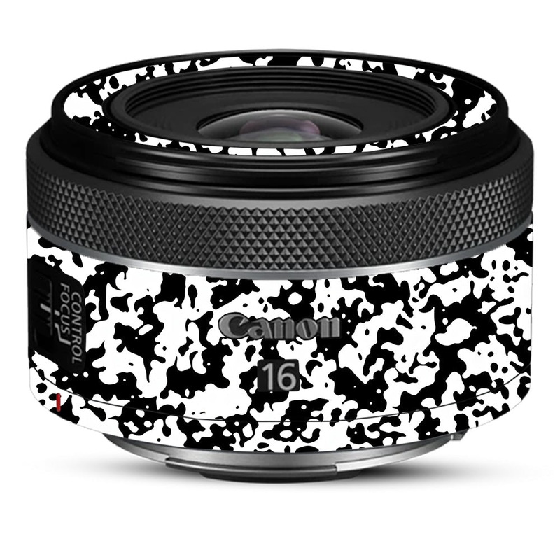 Snow Camo Canon 16mm Camera Lens Skin