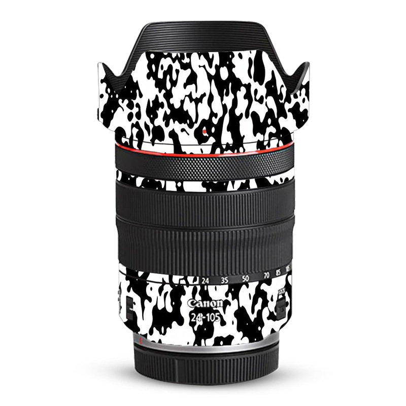Snow Camo Canon 24-105mm Camera Lens Skin
