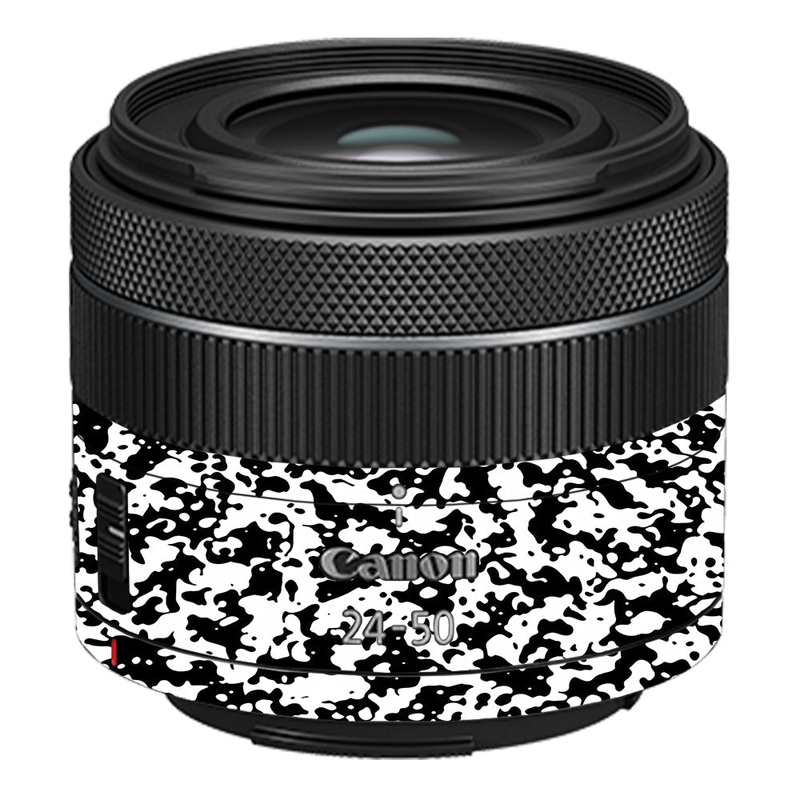 Snow Camo Canon 24-50mm Camera Lens Skin