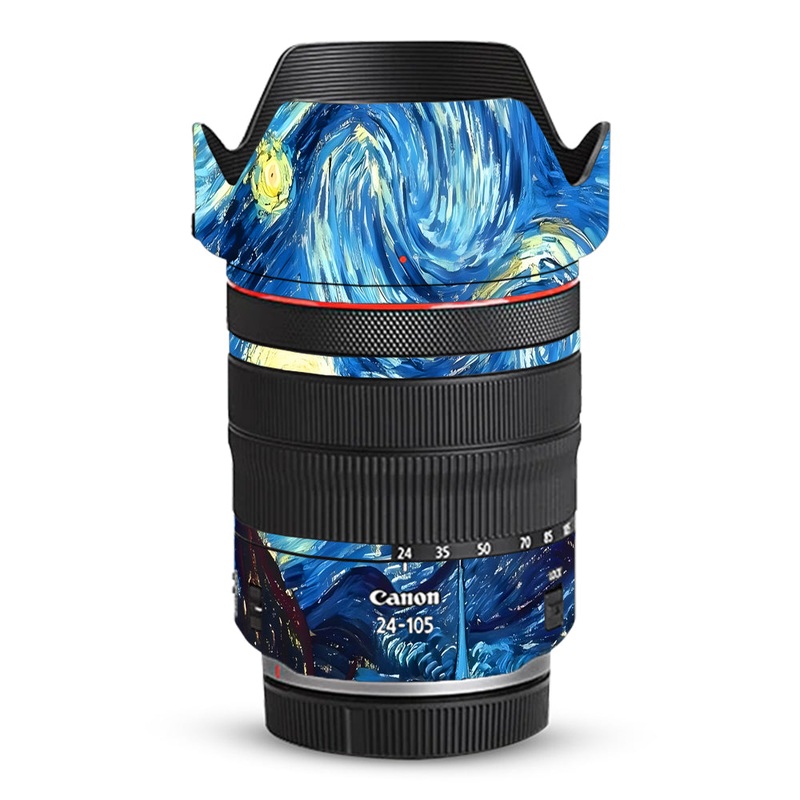 Starry Night Art Canon 24-105mm Camera Lens Skin