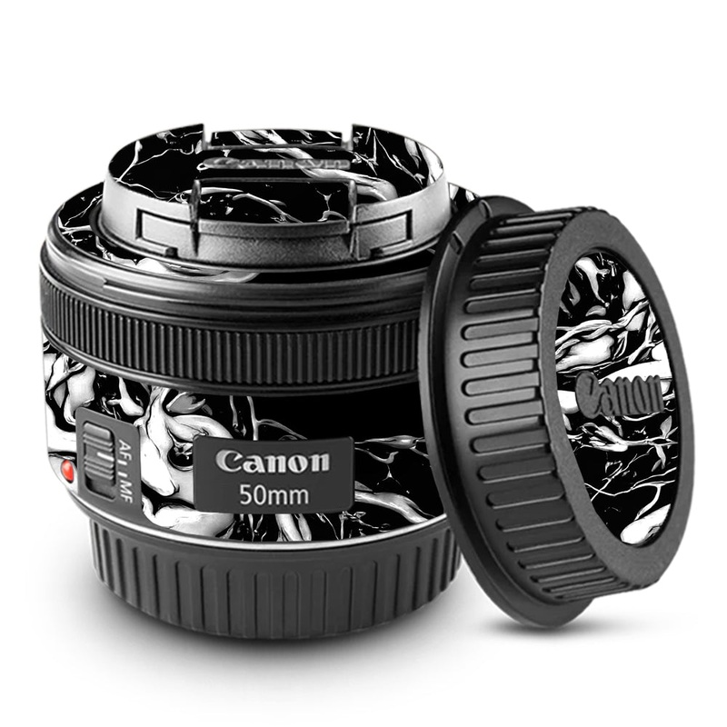 Venom Black Canon 50mm Camera Lens Skin