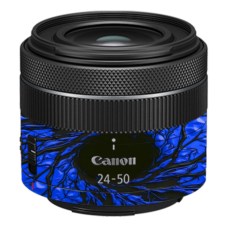 Venom Blue Canon 24-50mm Camera Lens Skin