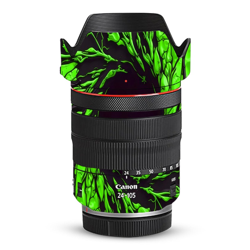 Venom Green Canon 24-105mm Camera Lens Skin
