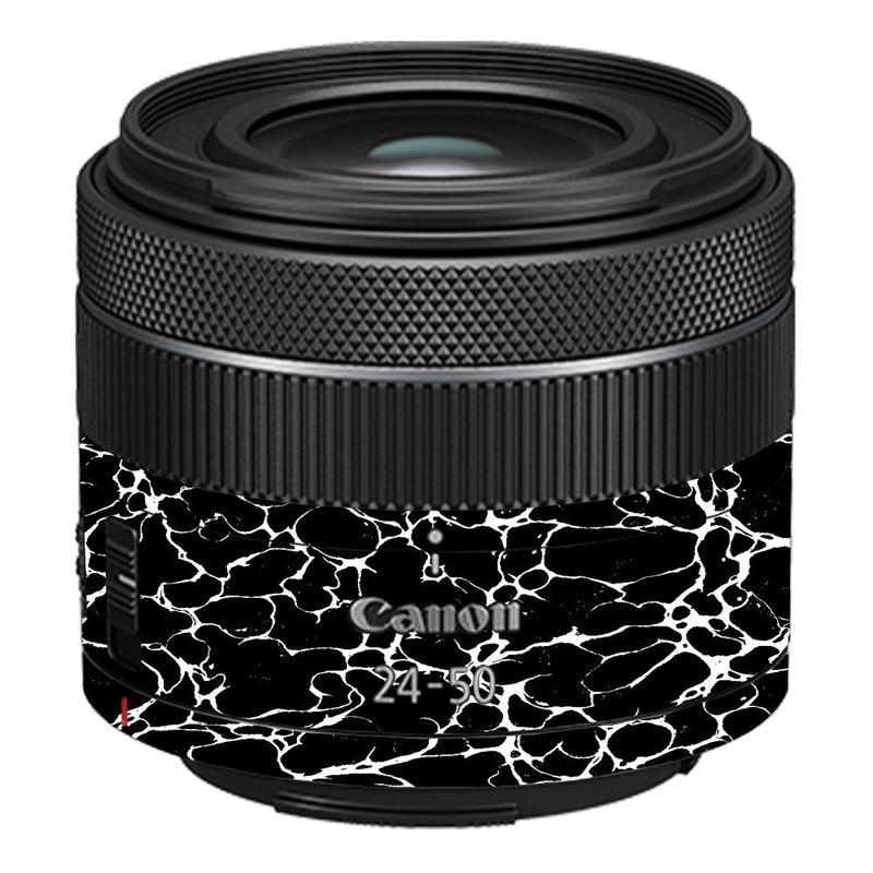 White Web Canon 24-50mm Camera Lens Skin