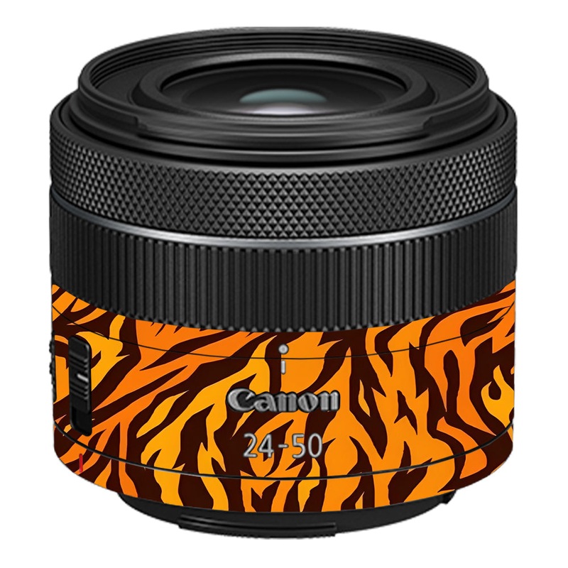 Wild Tiger Stripes Canon 24-50mm Camera Lens Skin
