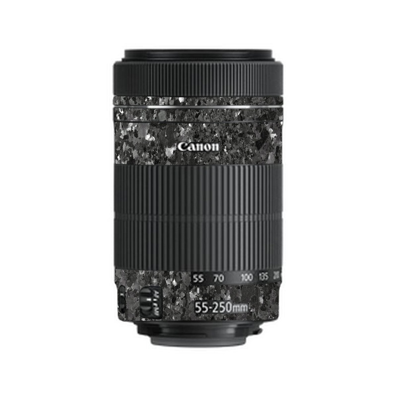 Black Granite Canon 55-250mm Camera Lens Skin