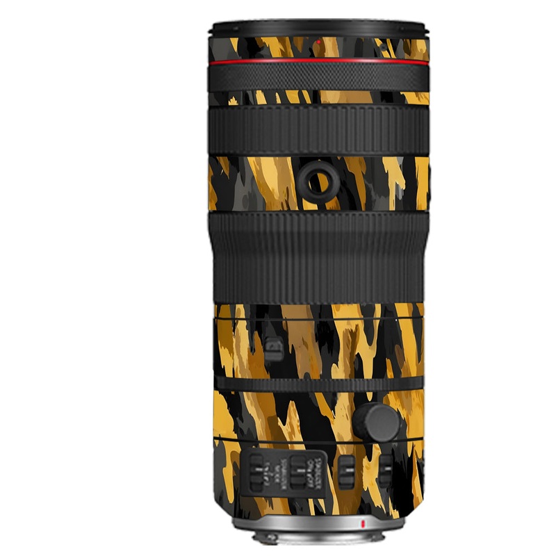 Camo Tiger Blend Canon 70-200mm Camera Lens Skin