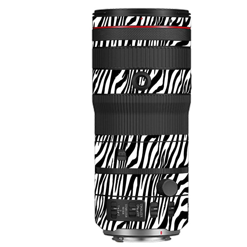 Classic Zebra Stripes Canon 70-200mm Camera Lens Skin