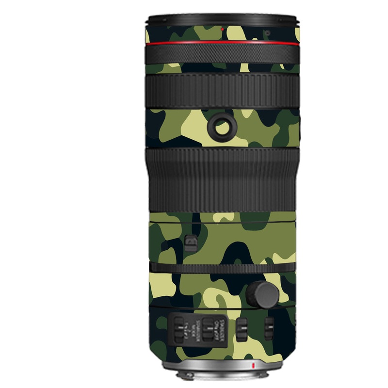 Forest Green Camo Canon 70-200mm Camera Lens Skin