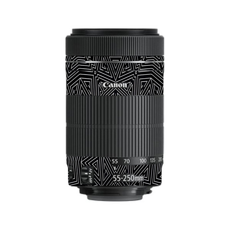 Geometric Pattern Canon 55-250mm Camera Lens Skin