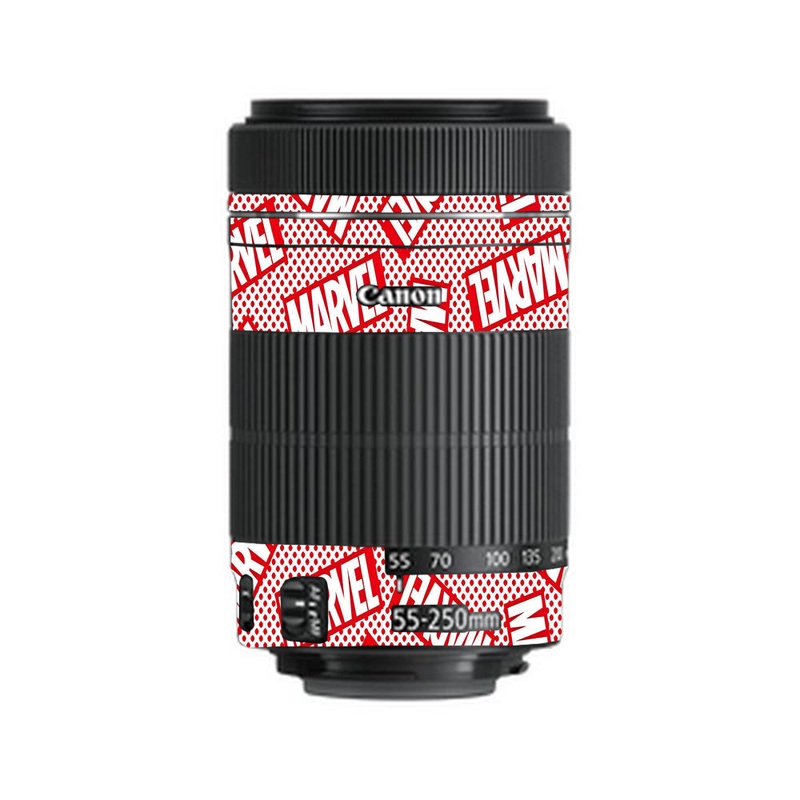 Marvel Comics Canon 55-250mm Camera Lens Skin