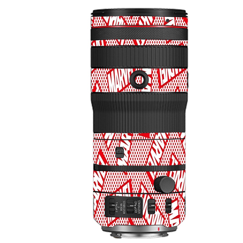 Marvel Comics Canon 70-200mm Camera Lens Skin