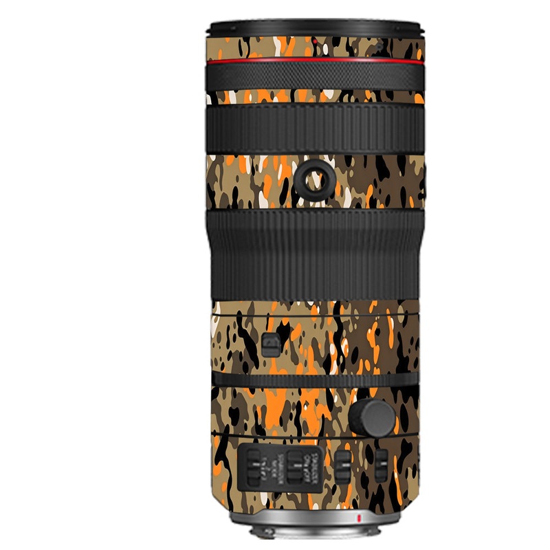 Orange Brown Spot  Canon 70-200mm Camera Lens Skin