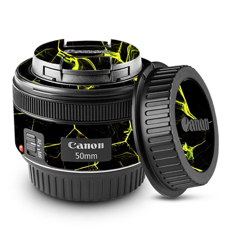 Plasma Grid Canon 50mm Camera Lens Skin