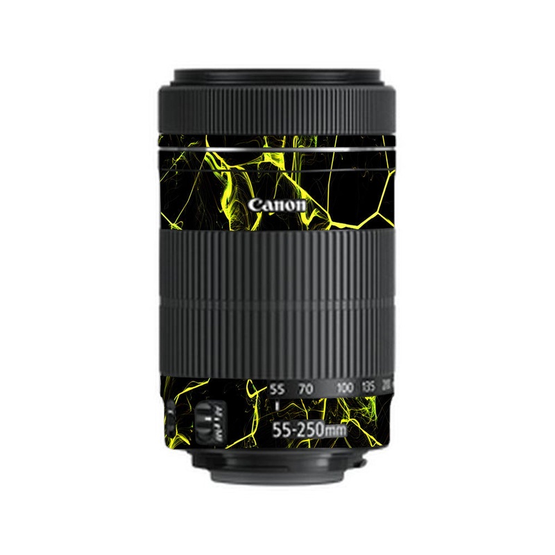 Plasma Grid Canon 55-250mm Camera Lens Skin