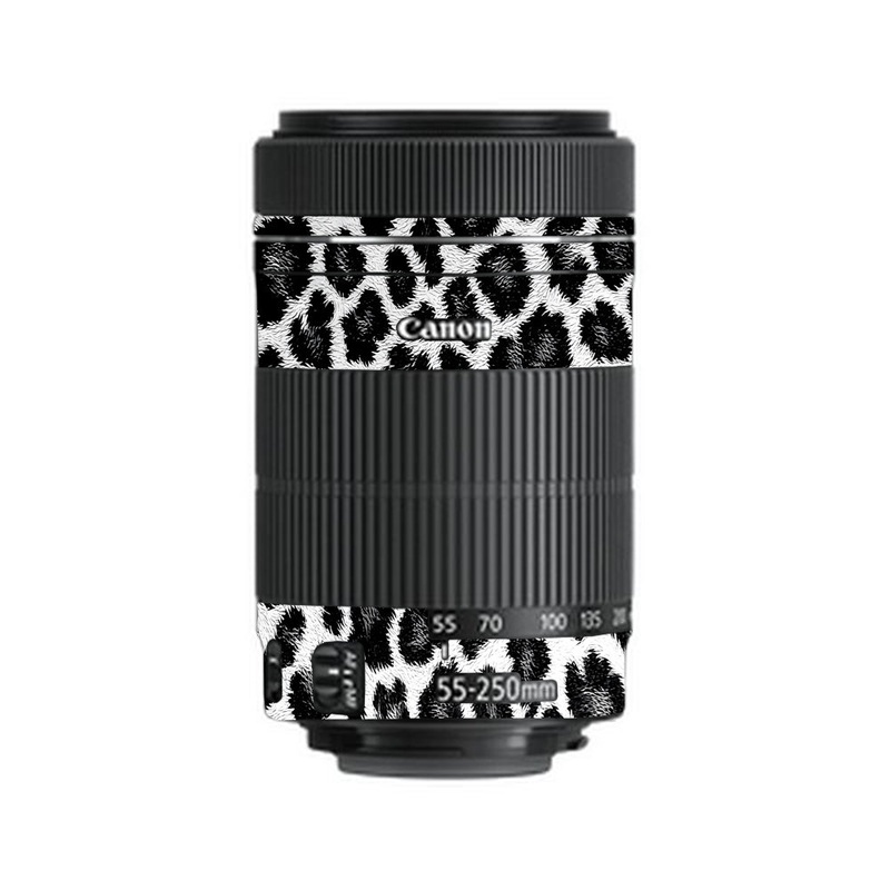 Snow Leopard Spots Canon 55-250mm Camera Lens Skin