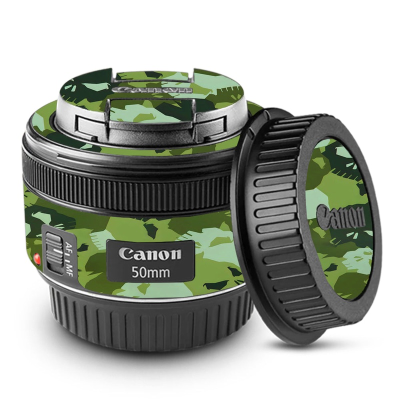 Tropic Camo Canon 50mm Camera Lens Skin