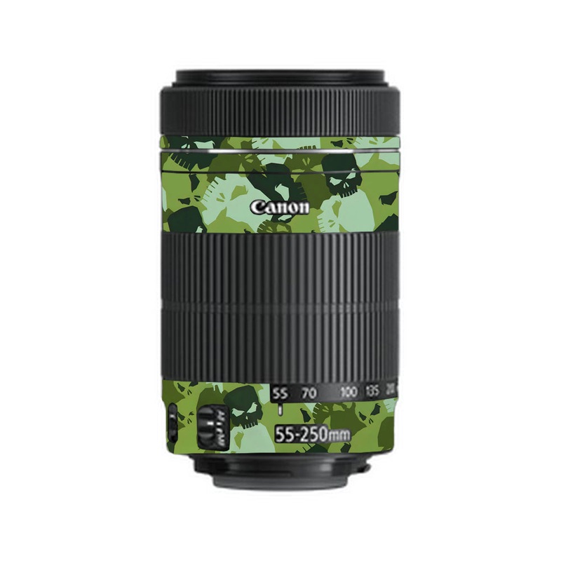 Tropic Camo Canon 55-250mm Camera Lens Skin