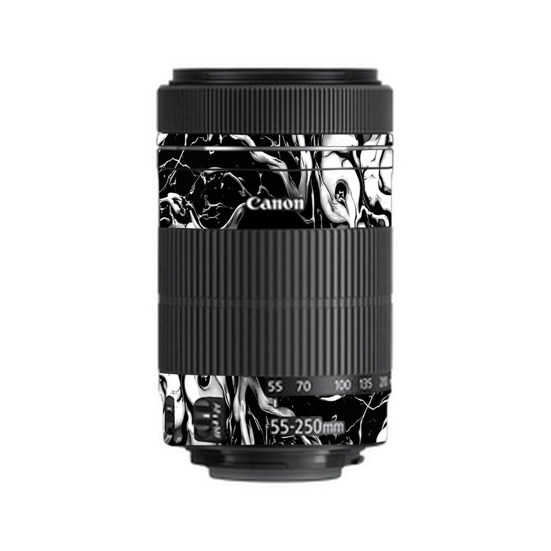 Venom Black Canon 55-250mm Camera Lens Skin