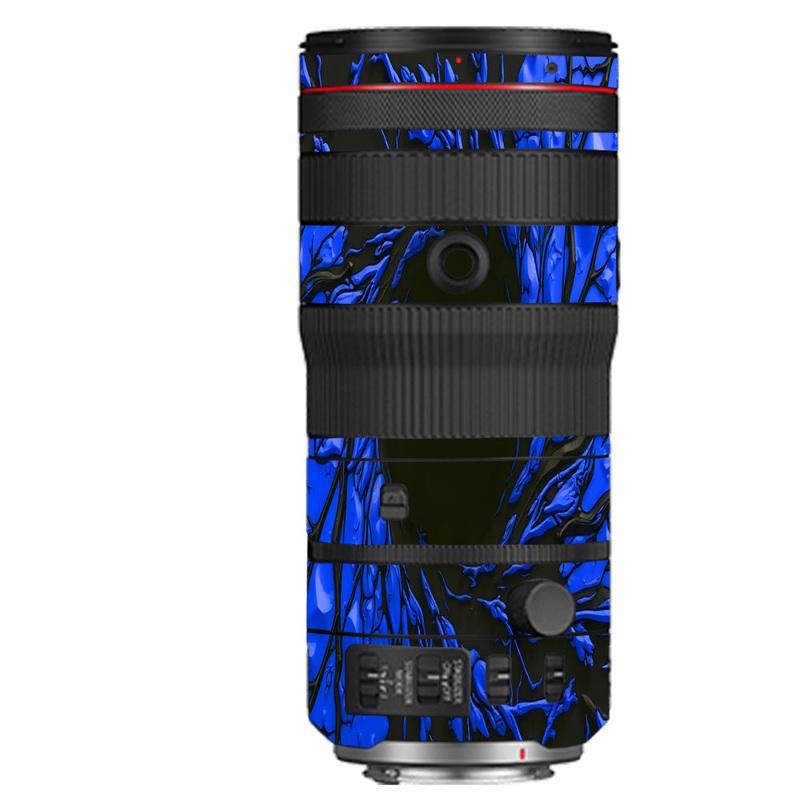 Venom Blue Canon 70-200mm Camera Lens Skin