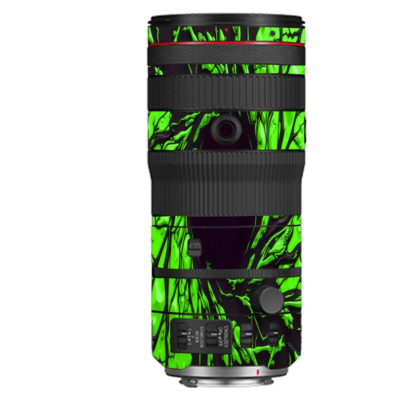 Venom Green Canon 70-200mm Camera Lens Skin