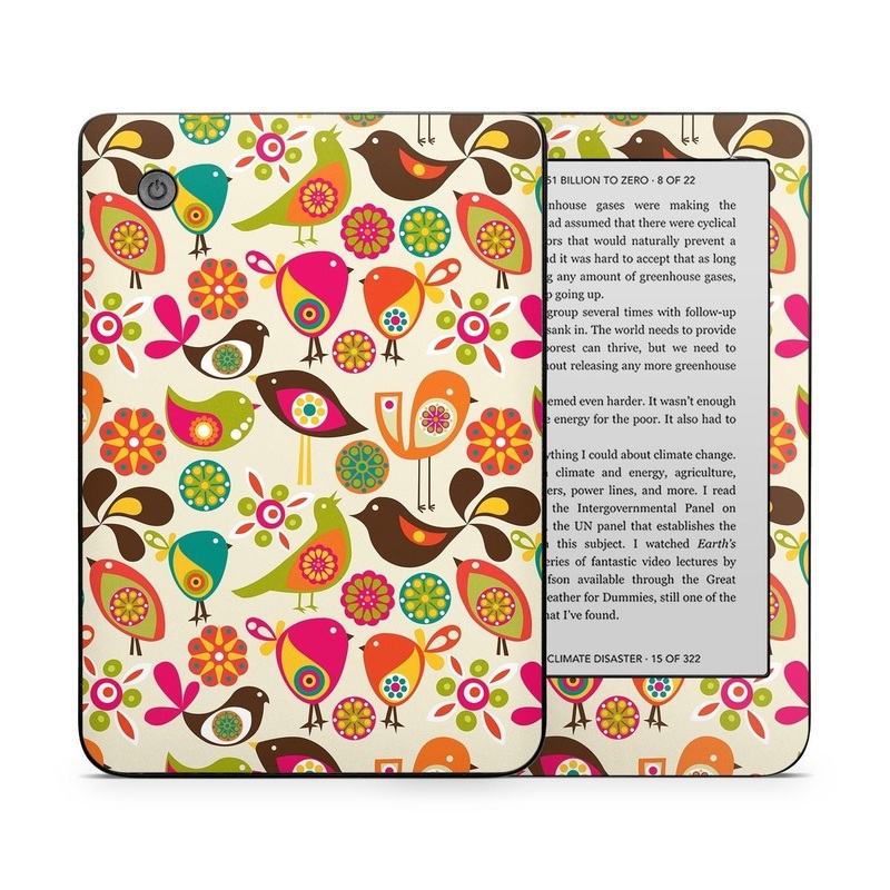 Bird Flowers - Kobo Clara 2E Skin