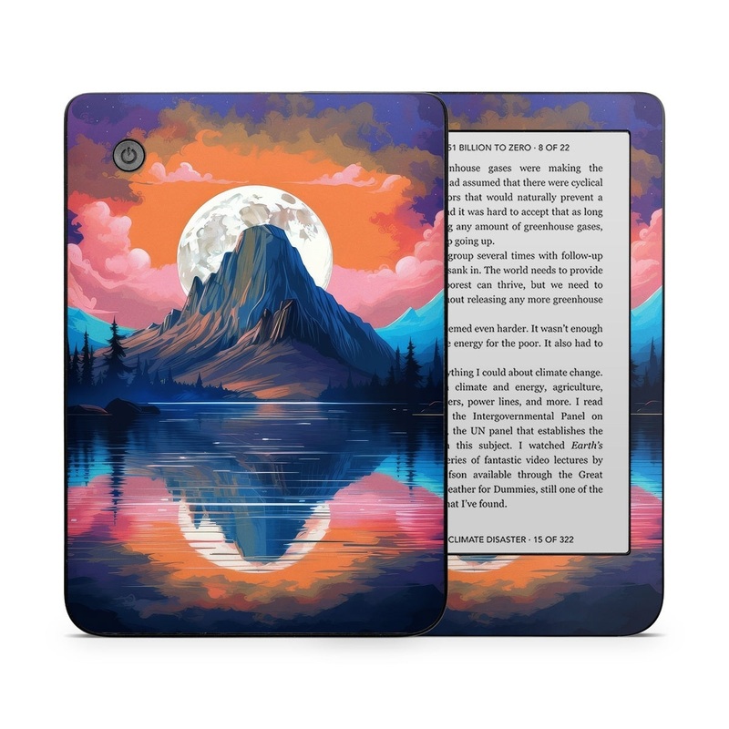 Mountain Moonrise - Kobo Clara 2E Skin