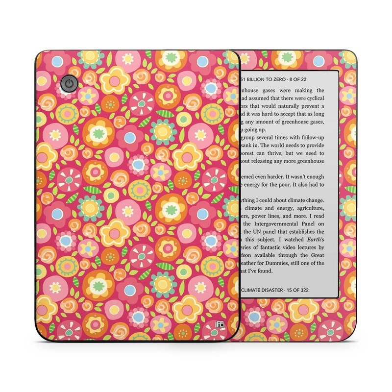 Flowers Squished - Kobo Clara 2E Skin