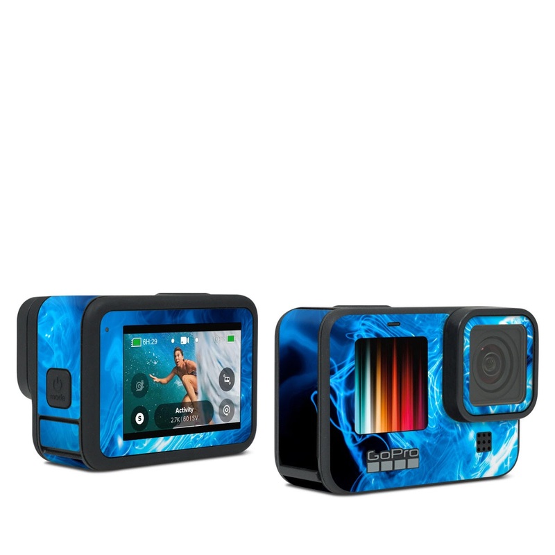 Blue Quantum Waves - GoPro Hero Black Skin