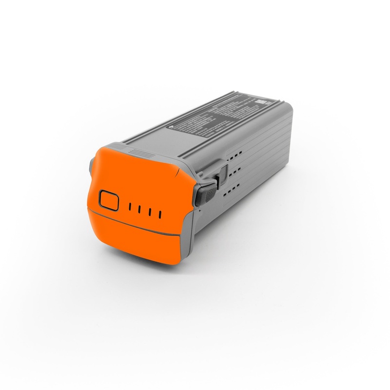 Solid State Pumpkin Orange - DJI Air 3 Battery Skin