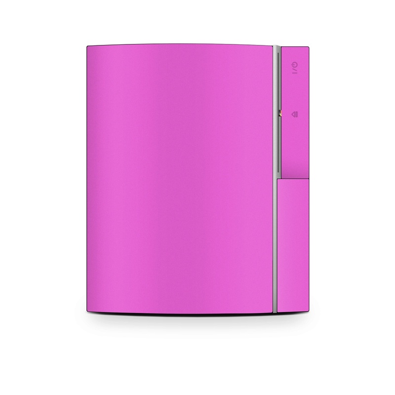 Solid State Vibrant Pink - Sony PS3 Skin