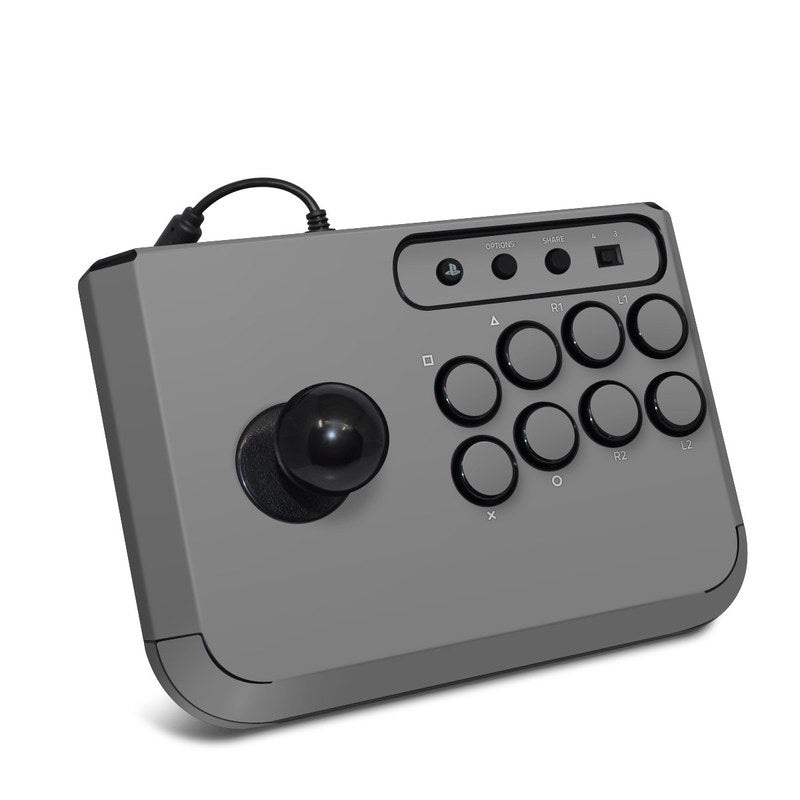 Solid State Grey - HORI Fighting Stick Mini 4 Skin