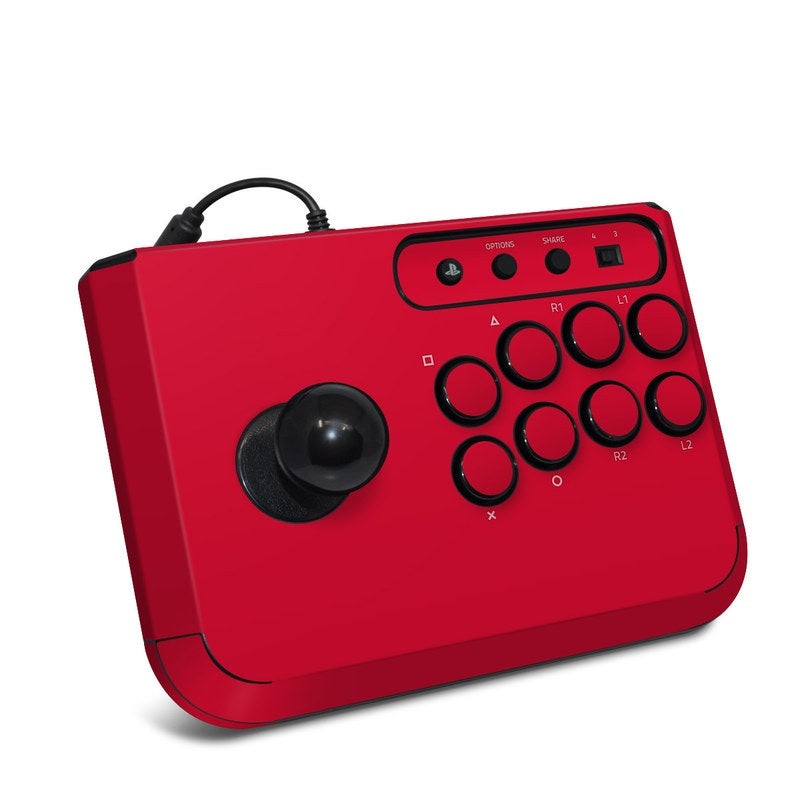 Solid State Red - HORI Fighting Stick Mini 4 Skin