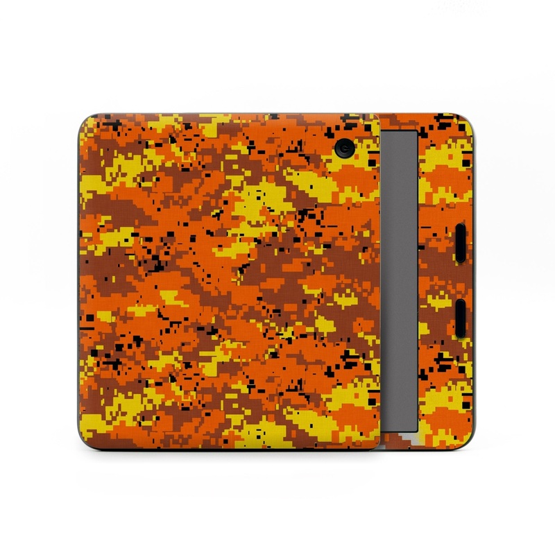Digital Orange Camo - Kobo Libra Colour Skin