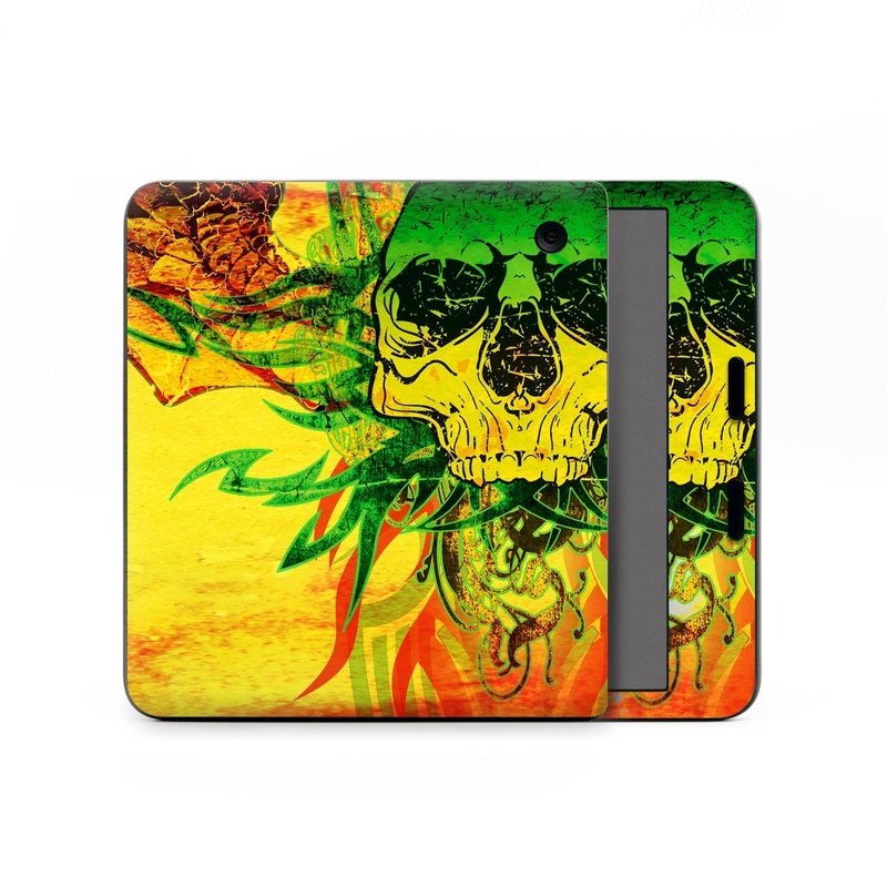 Hot Tribal Skull - Kobo Libra Colour Skin