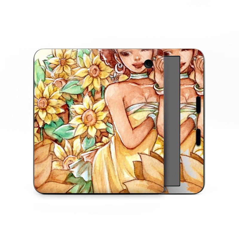 Lady Sunflower - Kobo Libra Colour Skin