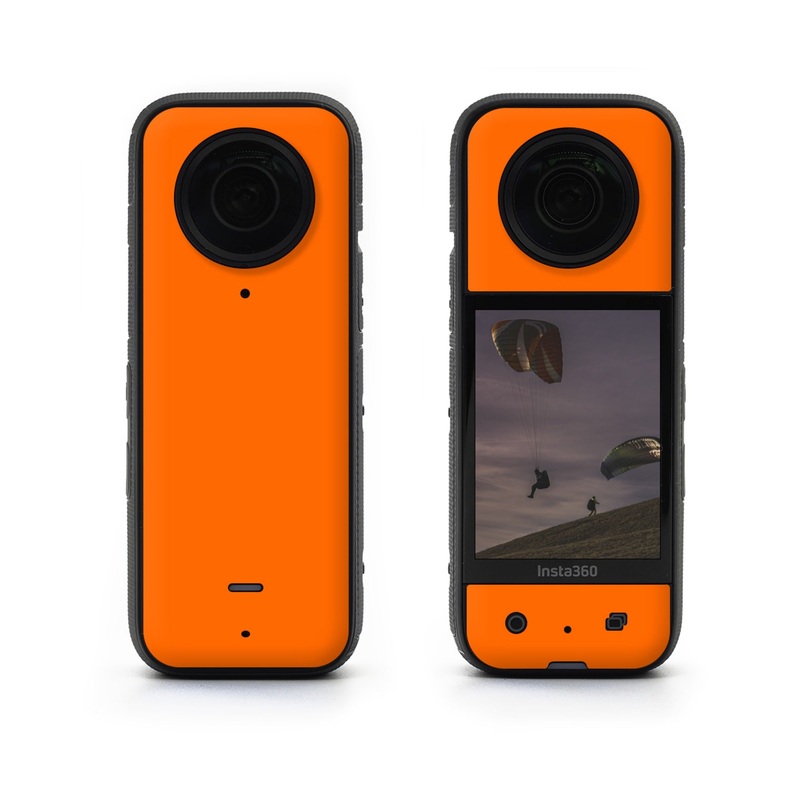 Solid State Pumpkin - Insta360 X3 Skin