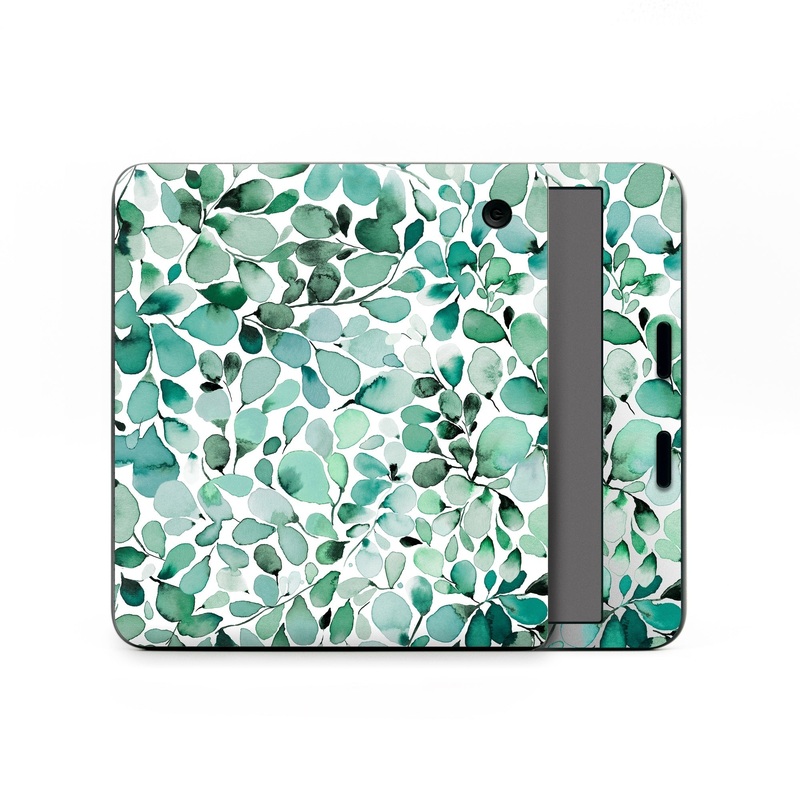 Watercolor Eucalyptus Leaves - Kobo Libra Colour Skin
