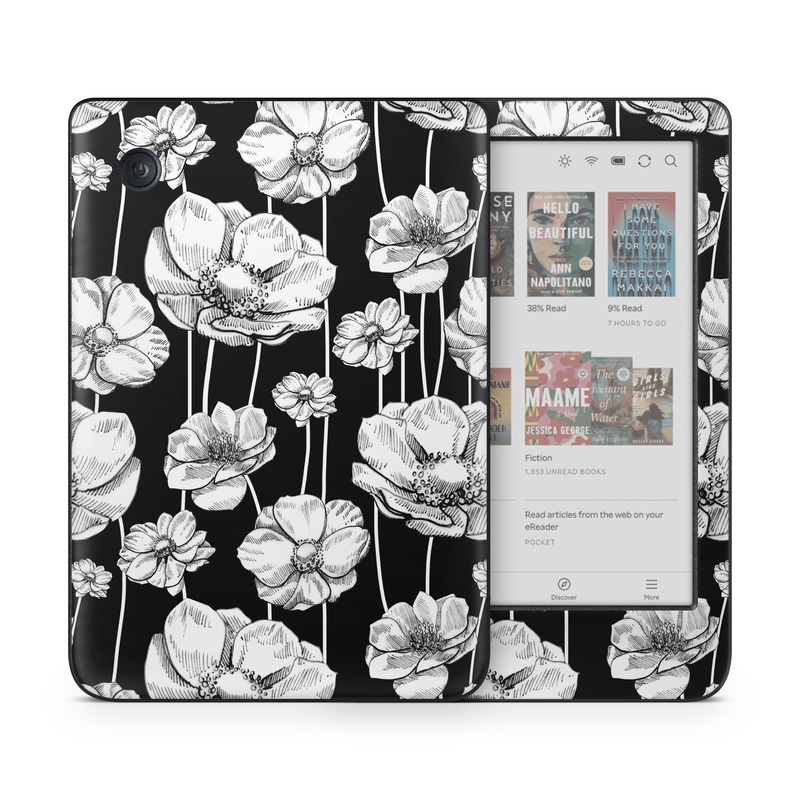 Striped Blooms - Kobo Clara Colour Skin