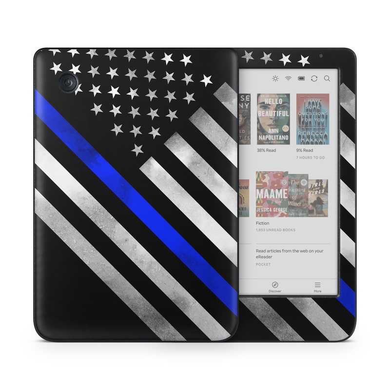 Thin Blue Line Hero - Kobo Clara Colour Skin