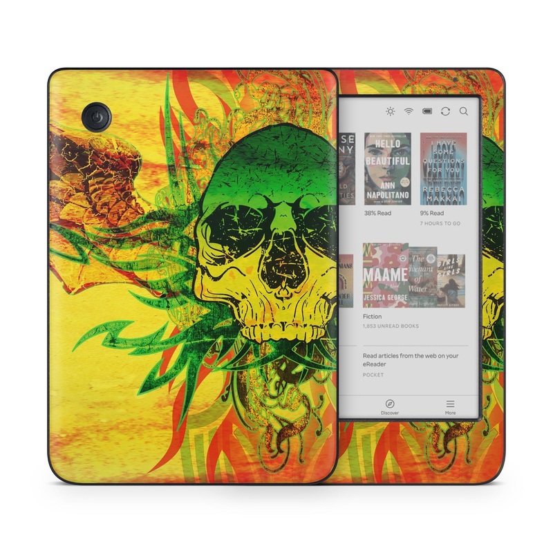 Hot Tribal Skull - Kobo Clara Colour Skin