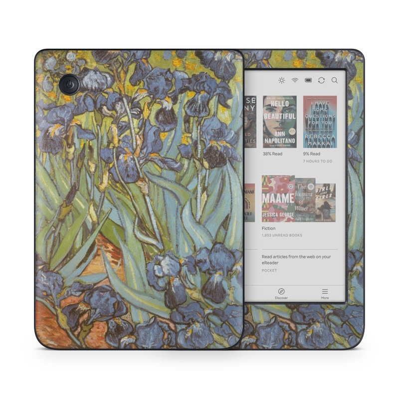 Irises - Kobo Clara Colour Skin