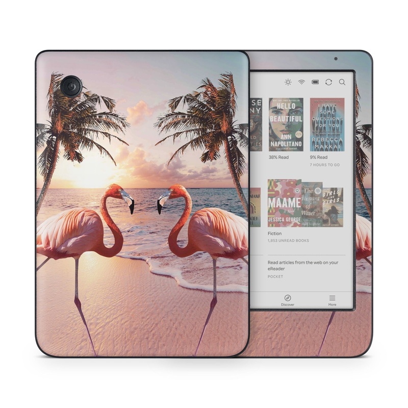 Flamingo Palm - Kobo Clara Colour Skin