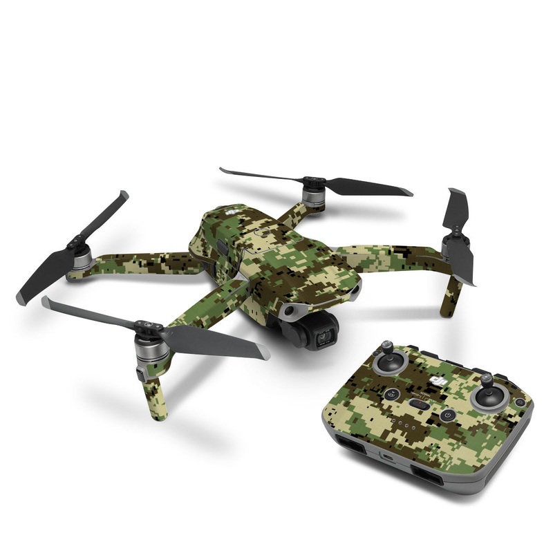 Digital Woodland Camo - DJI Mavic Air 2 Skin