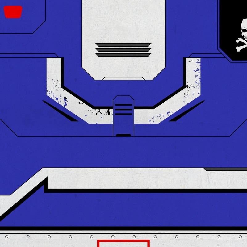 Blue Valkyrie - DJI Avata 2 Battery Skin