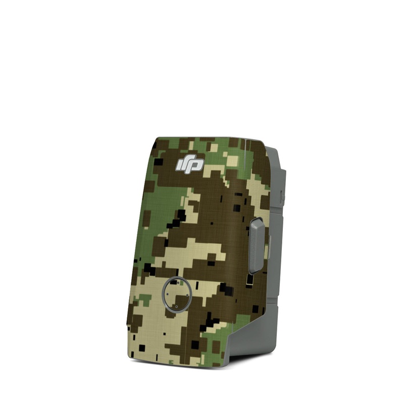 Digital Woodland Camo - DJI Mavic Air 2 Battery Skin
