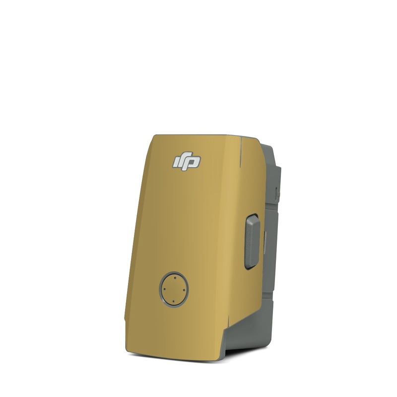 Solid State Mustard - DJI Mavic Air 2 Battery Skin