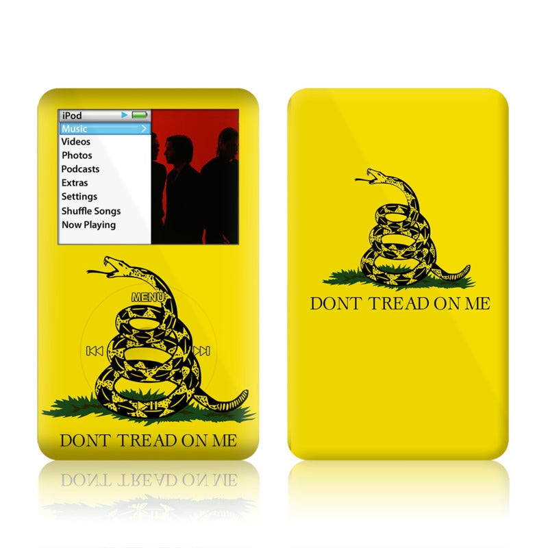 Gadsden Flag - iPod Classic Skin