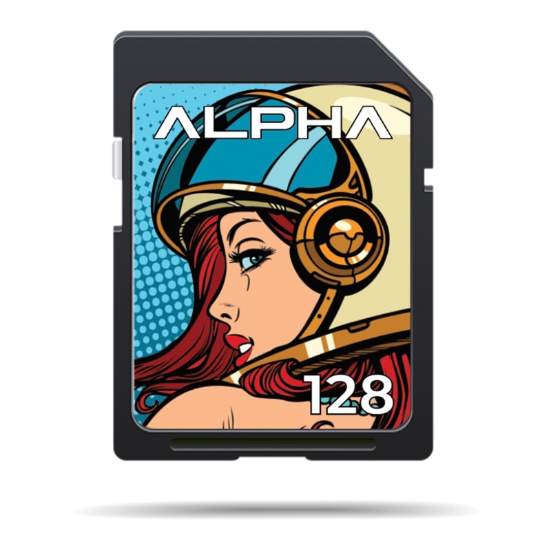 SD Card Label Astro Series