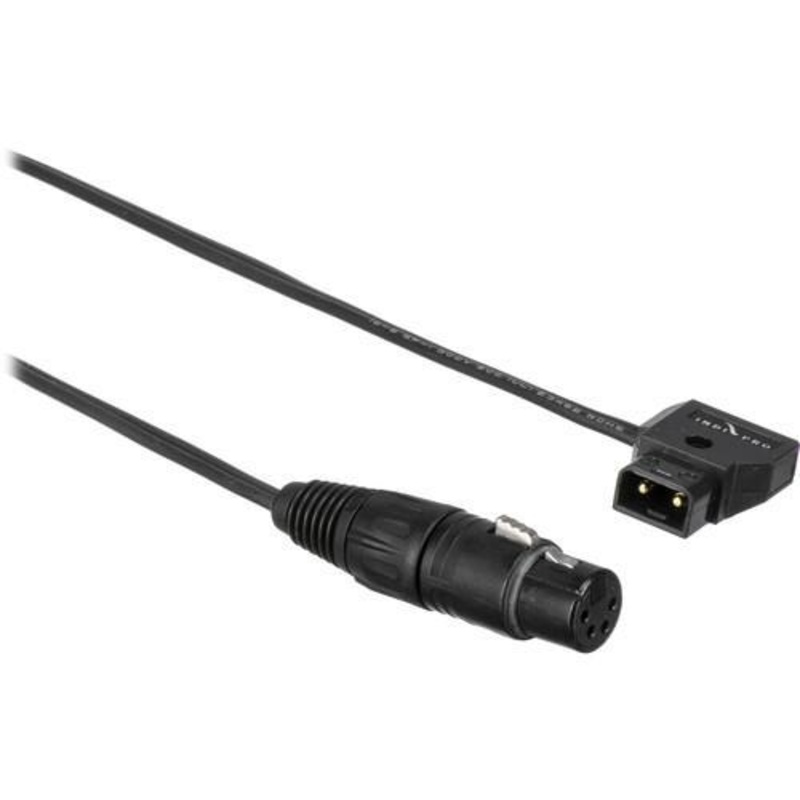 D-Tap to 4-Pin Neutrik XLR Female Cable (32", Non-Regulated)